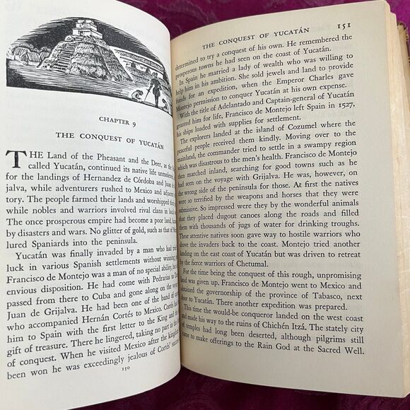 1947 Vintage Book: The Pageant of Middle American History First Edition (stated) - Picture 8 of 12
